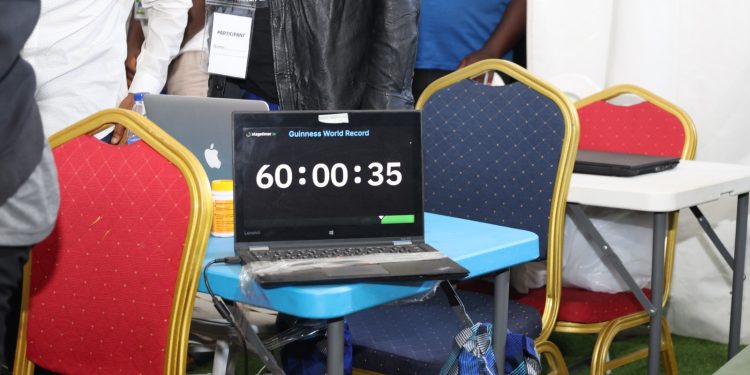 Young Nigerian Successfully Concludes Guinness World Record Attempt,  Awaits Official Declaration