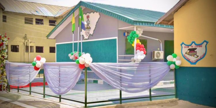 Applause, Commendation As Nigeria Customs Commissions Classroom Block At Kiriri Correctional Center