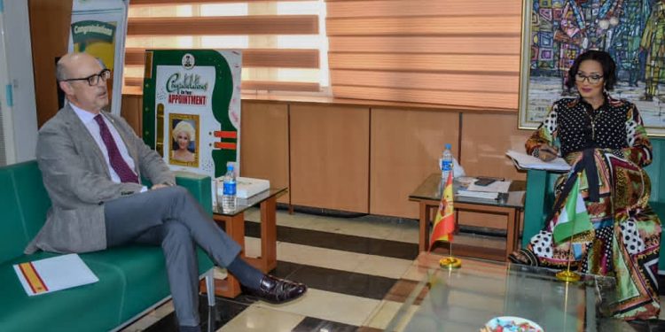 Spain Commits To Operationalizing Bilateral Instruments As Minister Of State, Bianca Ojukwu Hosts Spain’s Ambassador To Nigeria