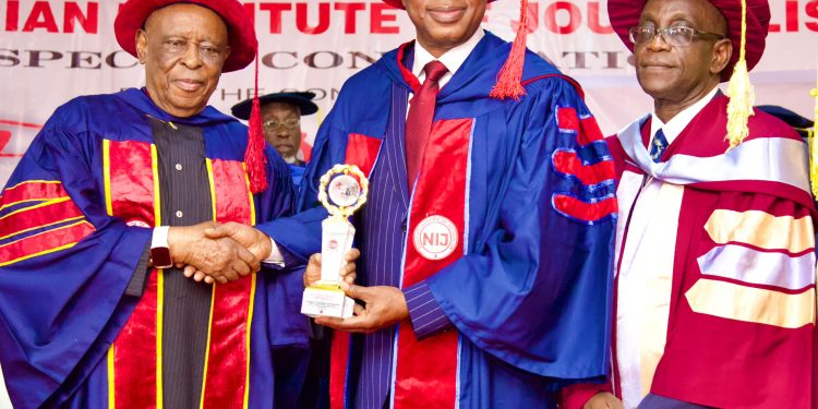 Adeniyi Makes History As First Alumnus To  Bag NIJ Fellowship Award, Pledges Support For Modern Multimedia Center.